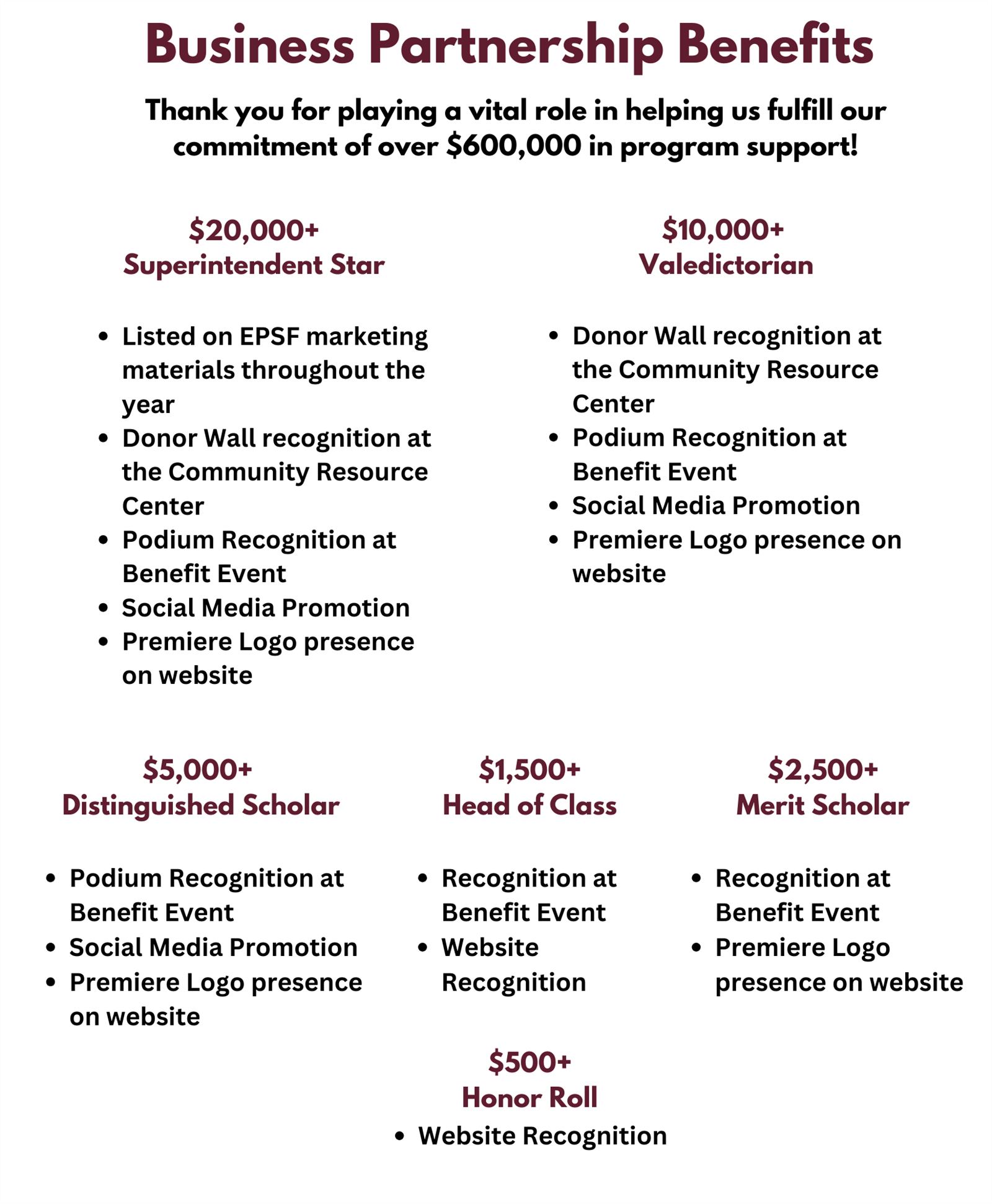 2026 Business partner benefits for website